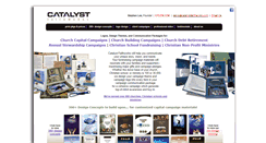 Desktop Screenshot of catalystfaithworks.com